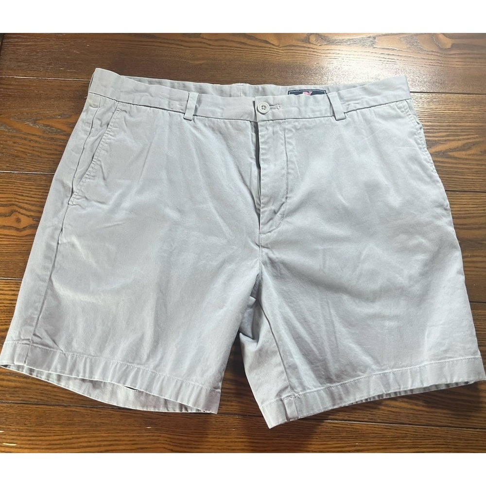 Vineyard Vines Shorts Mens 38 Khaki Performance Breaker Short Golf Stretch